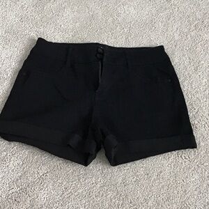 Eclipse High Waist Black Women's Shorts